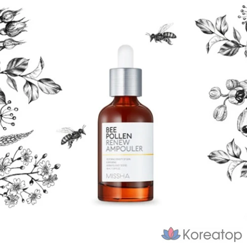 Ампульная сыворотка Missha Bee Pollen Renew Ampoule, 40 мл, 1 шт.