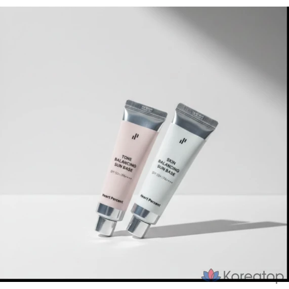 Солнцезащитная база Heart percent Balancing Sun Base, балансирующая тон кожи, 1 шт.
