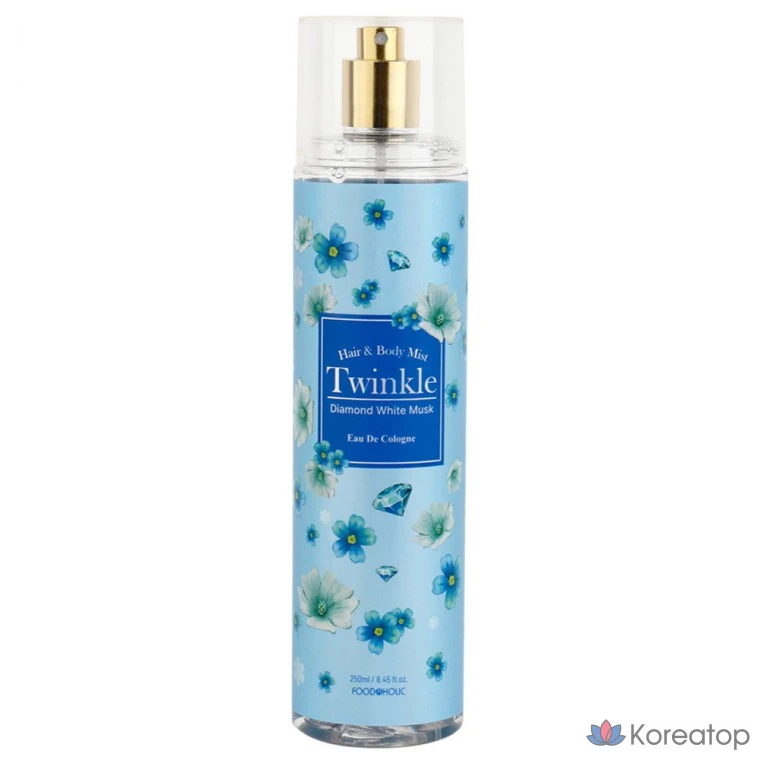 Спрей для волос и тела с ароматом мускуса, 250 мл, 1 шт.