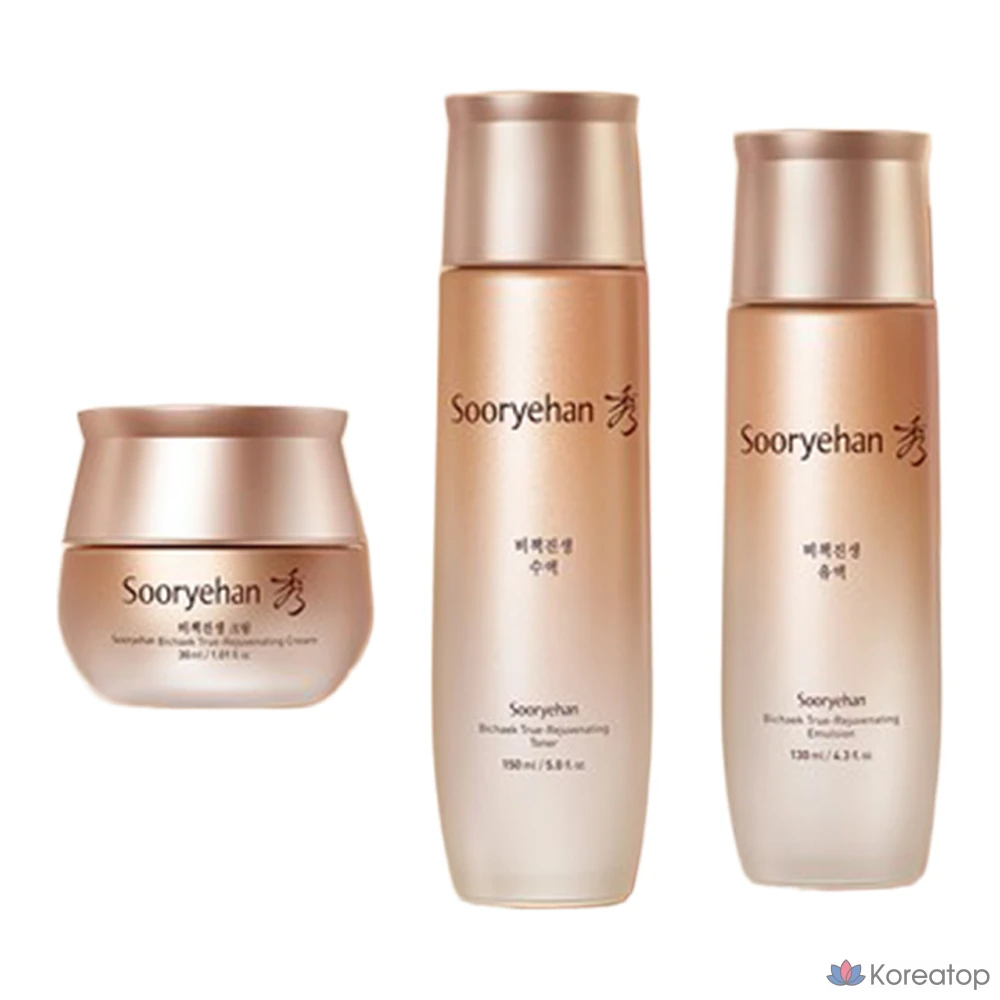 Набор для ухода Sooryehan Bicheop Jinseong 3-piece Set, 2 шт., фото 2
