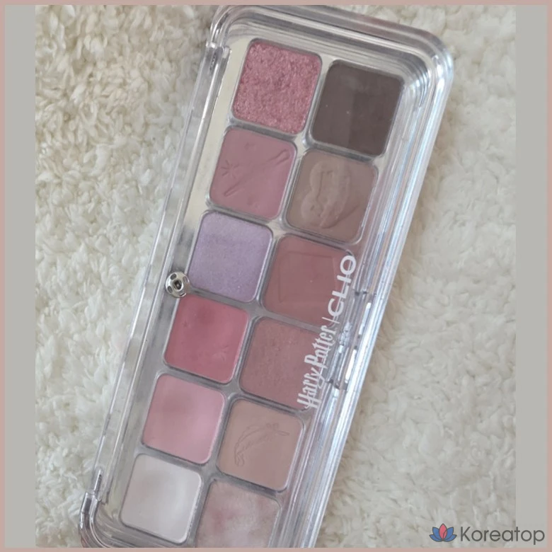Палетка теней для век Clio PRO Eye Palette Air, оттенок 07 Lavender, 0.6 г x 12, 1 шт., фото 4
