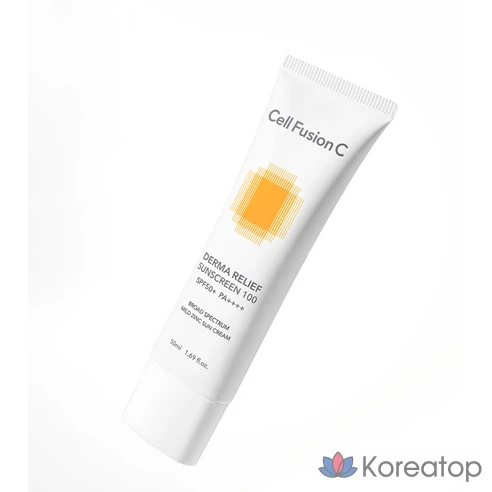 Солнцезащитный крем Cellfusion C Derma Relief 100 SPF50+ PA++++