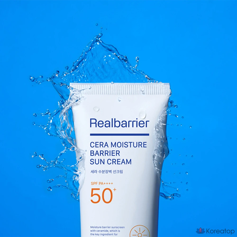 Солнцезащитный крем Real Barrier Cica Moisture Barrier Sun Cream SPF50+ PA++++, 50 мл, 1 шт.