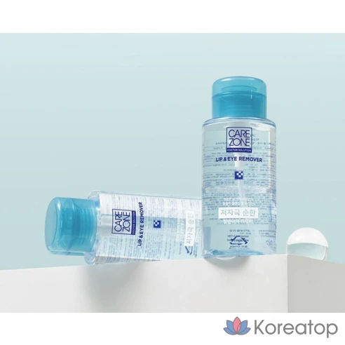 Средство для снятия макияжа с губ и глаз Carezone Low-irriting