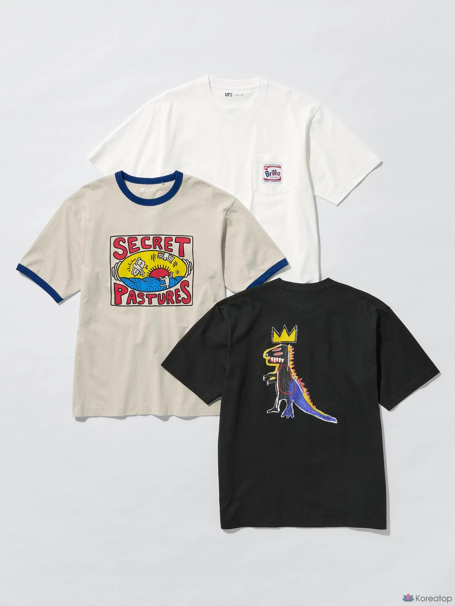 Футболка Uniqlo NY Pop Art UT Basquiat