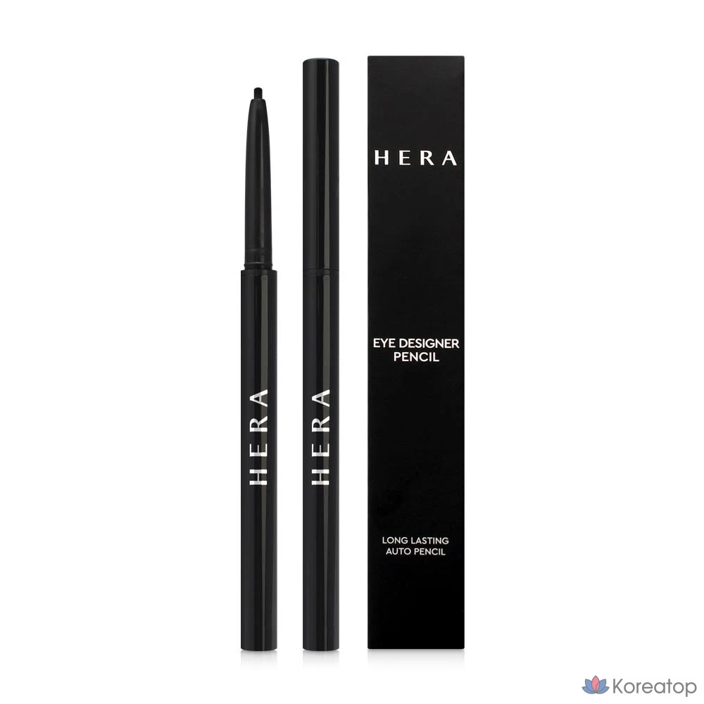 Hera Eye Designer Long-Lasting Ultra-Slim Auto Pencil Black (P003073477), 1 шт.