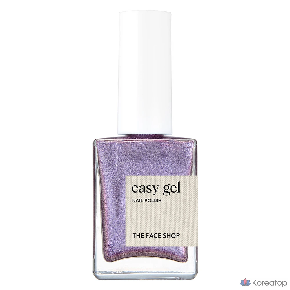 Гель-лак для ногтей The Face Shop Easy Gel Color, 96 оттенков «Блестки», 1 шт., 10 мл