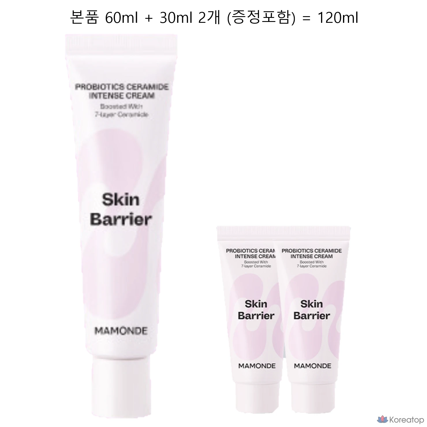Интенсивный крем Mamonde Probiotics Ceramide, 60 мл, 120 мл, 1 шт.