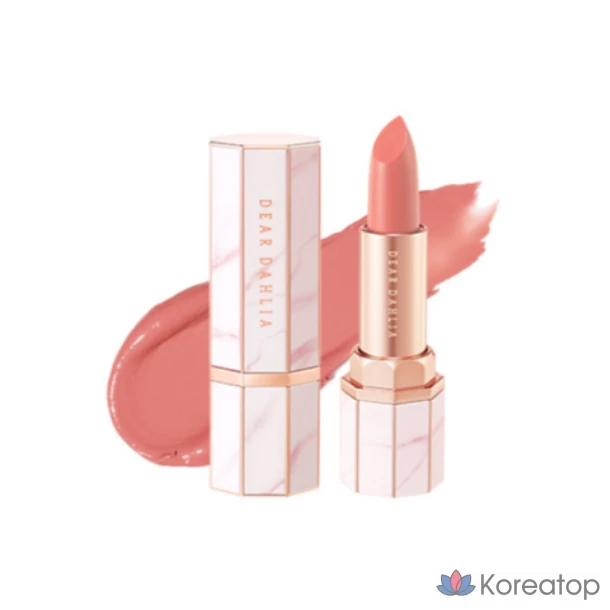 Тинт для губ Dear Dahlia Blooming Edition Paradise Sheer Duo Tinted Lipstick, оттенок Dakota, 3.4 г, 1 шт.