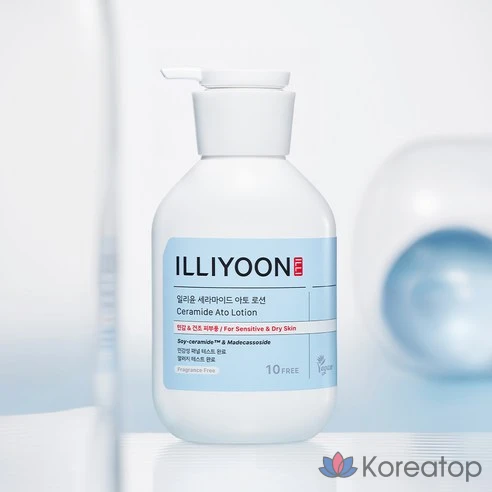 Лосьон для лица и тела  ILLIYOON Ato без запаха, 508 мл