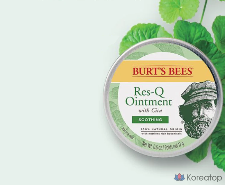 Мазь Burt's Bees Rescue с бальзамом Cica, разные оттенки, 17 г, 1 шт., фото 3