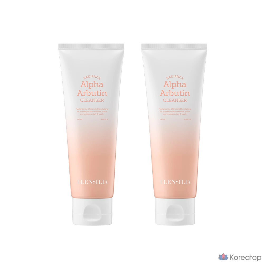 Пенка для умывания Elensilia Radiance Alpha Arbutin Foam Cleanser, 120 мл, 1 шт.