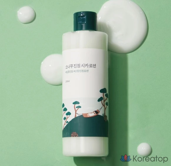 Успокаивающий лосьон Round Lab Pine Calming Cica, 250 мл, 1 шт.