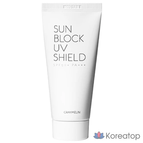 Солнцезащитный крем Graymelin Sunblock UV Shield SPF50+/PA+++, 50 мл, 1 шт.