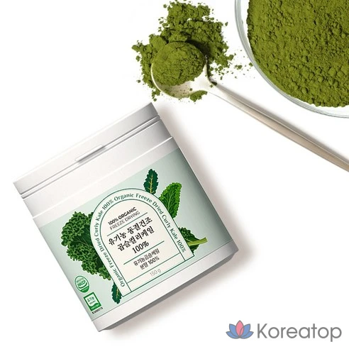 Органический порошок из кудрявой капусты Nature&#039;s Story Bulk, высушенный методом сублимации