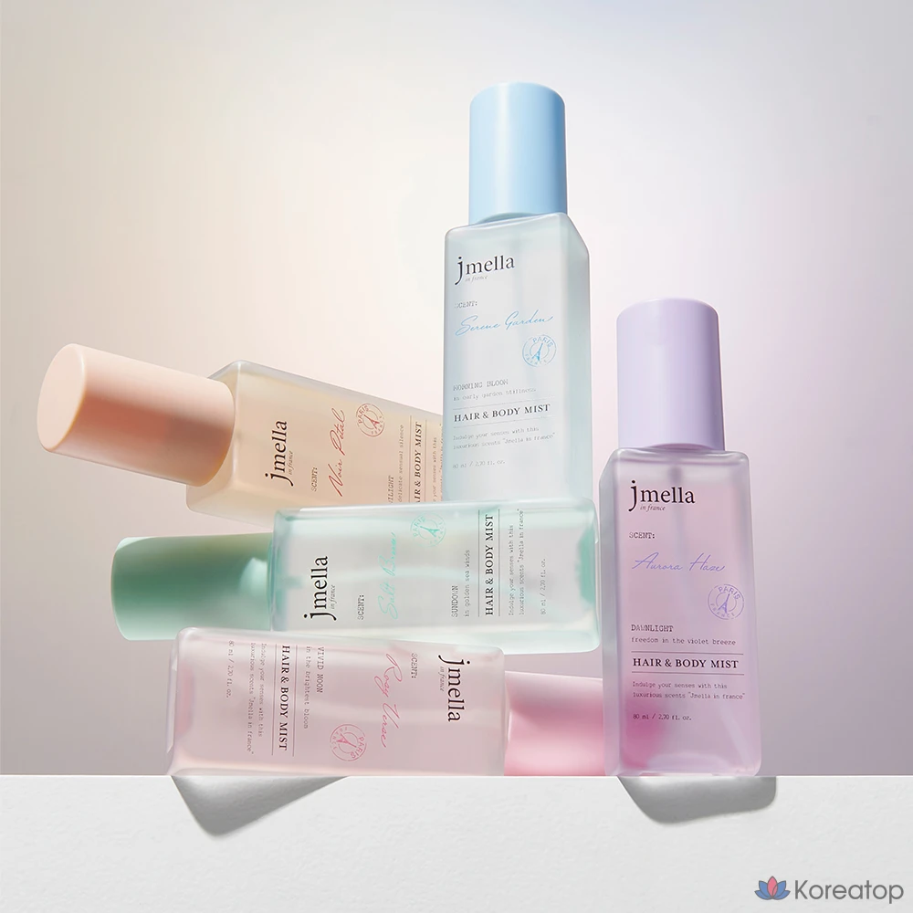 Парфюмированный спрей для волос и тела Jmella In France Rosy Balsam Perfume Hair &amp; Body Mist, аромат Fruit Rose, 80 мл, 1 шт.