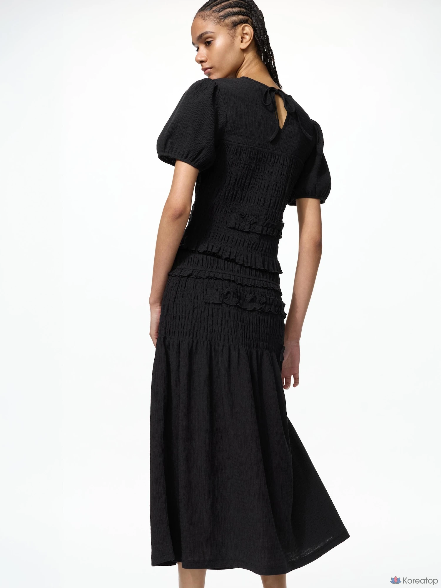 Юбка Uniqlo Shirring Skirt