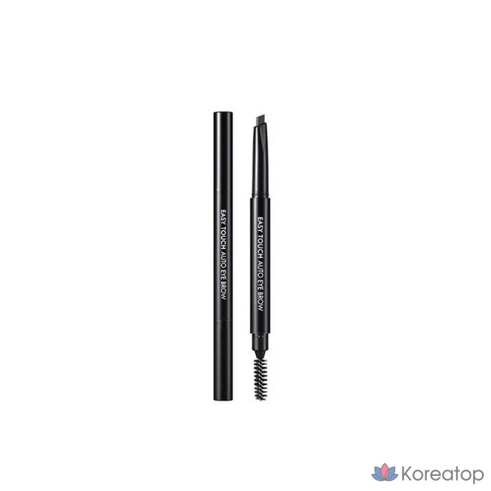 Карандаш для бровей Tony Moly Easy Touch Auto Eyebrow, оттенок 02 Gray, 0.4 г, 1 шт.