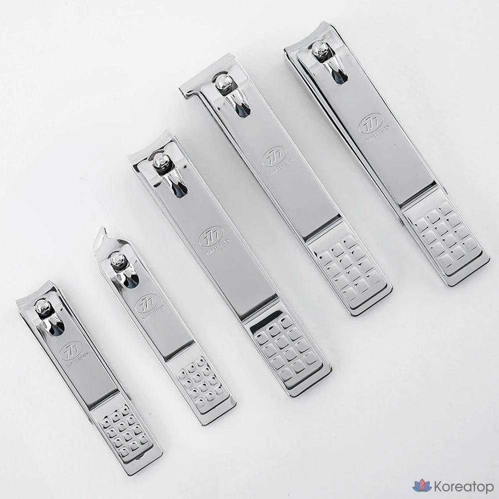 Маникюрный инструмент Three Seven Clipper, оттенок Silver, 1 шт.