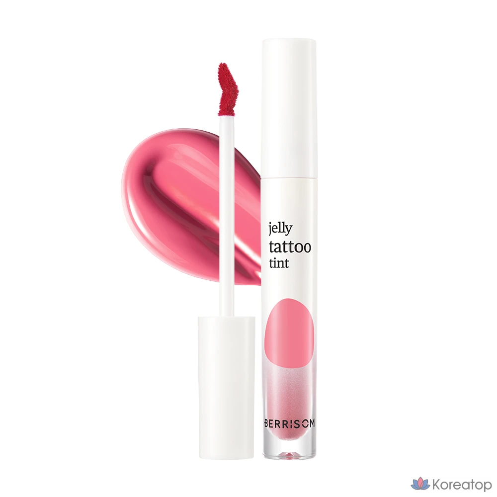 Тональный крем Berrisom Jelly Tattoo Tint, тональный крем для мукбанга, тональный крем для водных игр, 1 шт., 03. Клубничный