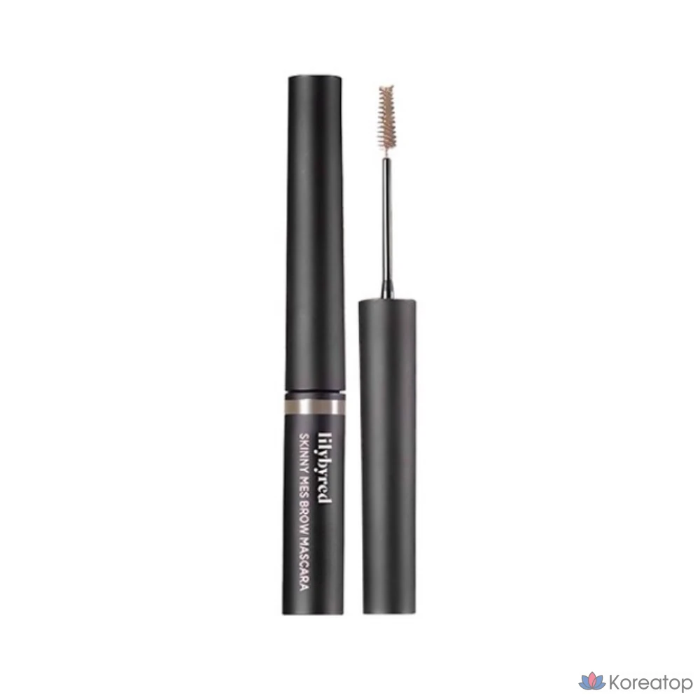 Тушь для бровей Lilybyred Skinny Mess Brow Mascara, оттенок 04 Gray Brown, 3.5 г, 1 шт.