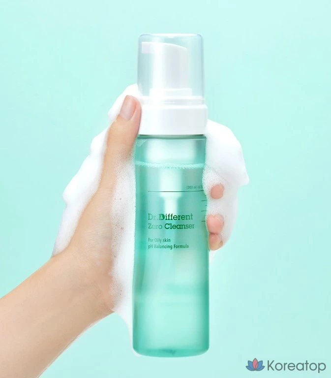 Очищающее средство Dr. Different Zero для жирной кожи, 200 мл, 1 шт., фото 4