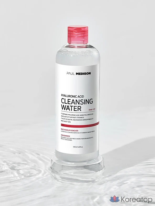 Очищающая вода PAUL MEDISON с гиалуроновой кислотой, 510 мл, 1 шт.