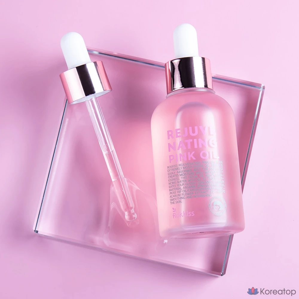 Омолаживающее розовое масло Rokkiss, 55 мл, 1 шт.