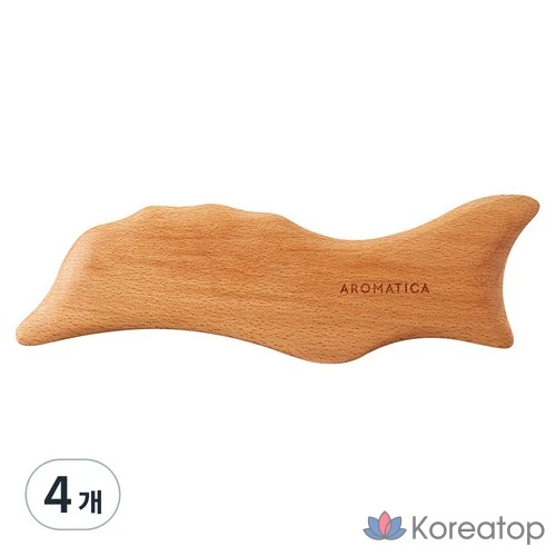 Массажер для тела Aromatica Dolphin Гуаша, 1 шт., деревянный