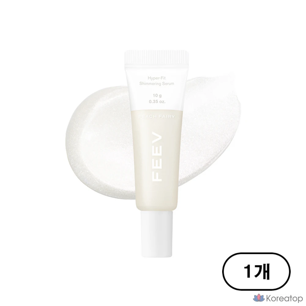 Сыворотка-хайлайтер FEEV Hyper Fit Shimmering Serum Highlighter 10 г, оттенок Peach Fairy, 1 шт.