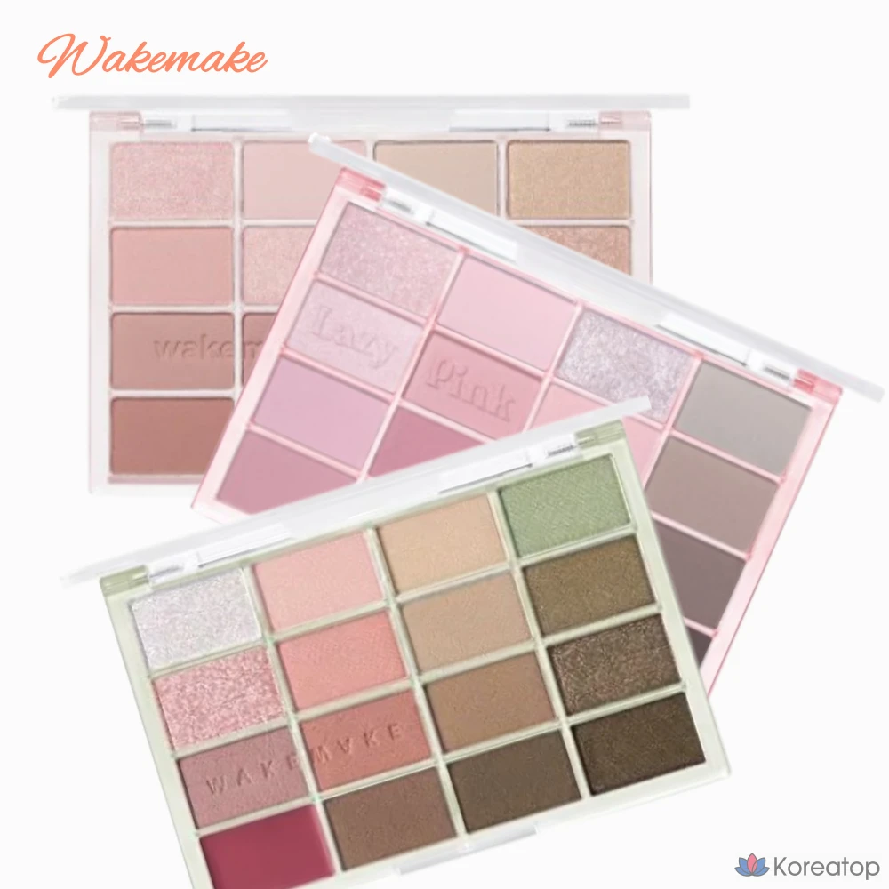 Wakemake Daily Soft Blending Eye Collection OL2, 20 оттенков, оттенок Tangerine Beach Blurring, 1 шт.