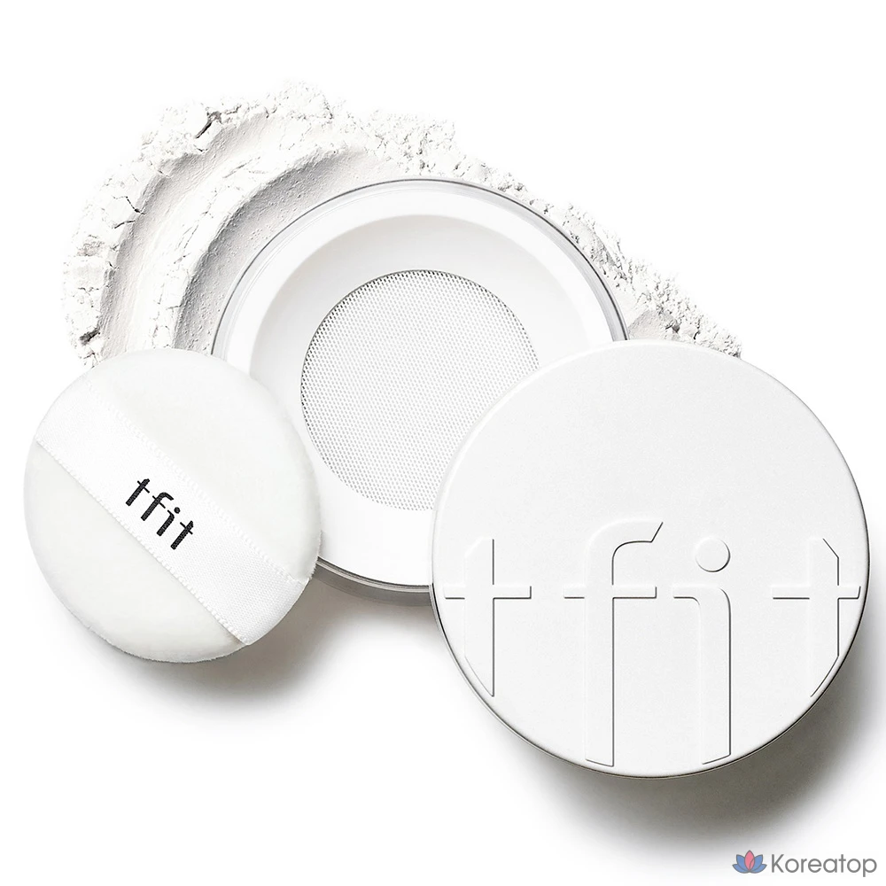 Полупрозрачная фиксирующая пудра Tipit, 7 г, 01 белый, 1 шт.