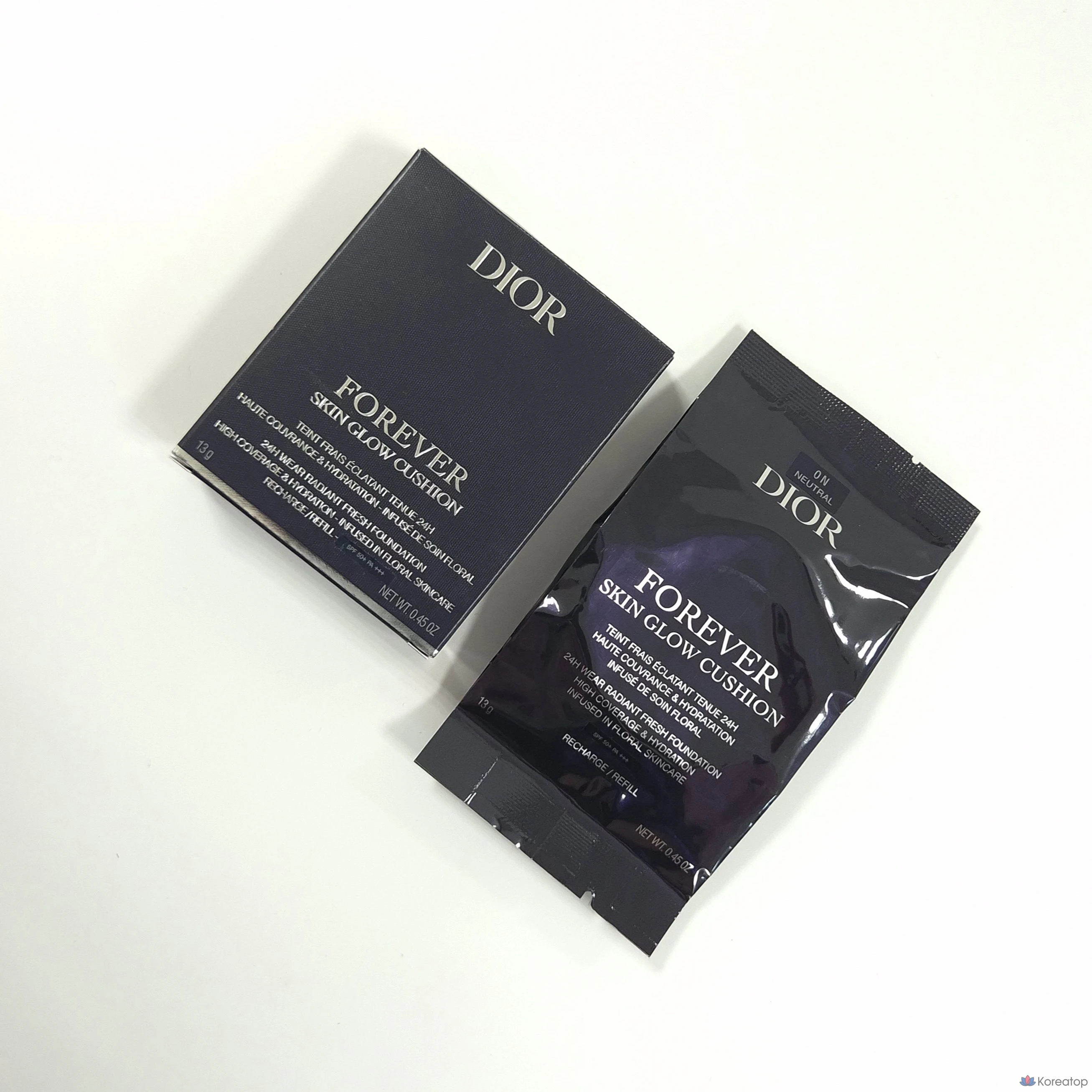 Кушон Dior New Forever Skin Glow Cushion Refill, оттенок 0N, 1 шт.