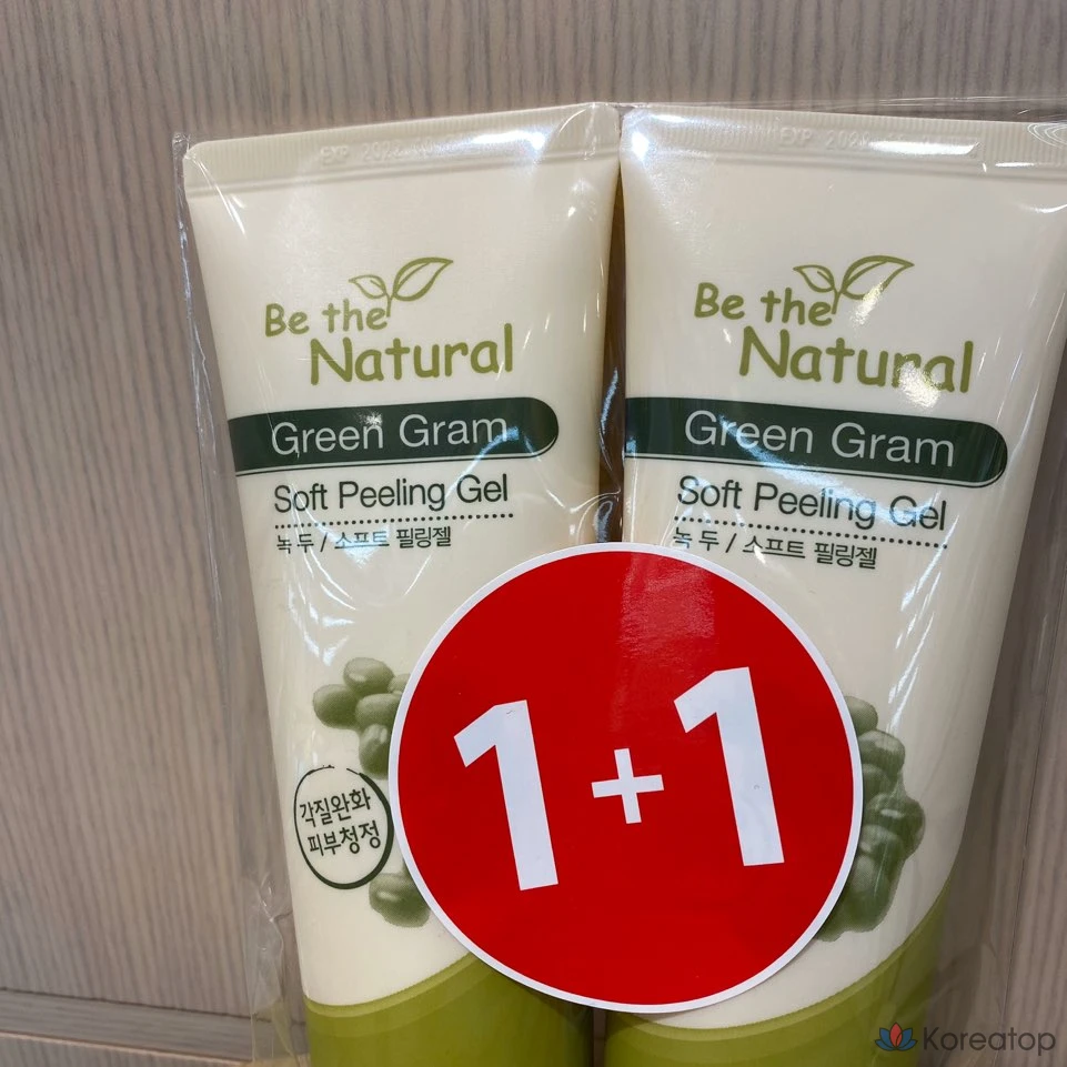 Гель для пилинга Enprani Nature B Green Bean Soft Peeling Gel, 120 мл, 1 шт., фото 2