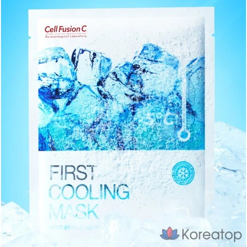 Cell Fusion C Маска косметическая Восстановление Для всех типов кожи 5p + Охлаждающая подушка 10p