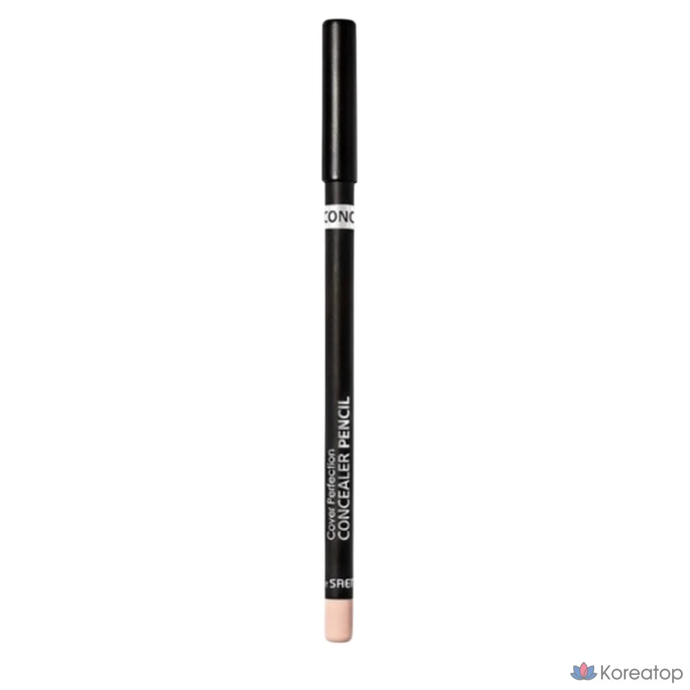 Карандаш-консилер The Saem Cover Perfection, 1,4 г, прозрачный, бежевый, 1 шт.