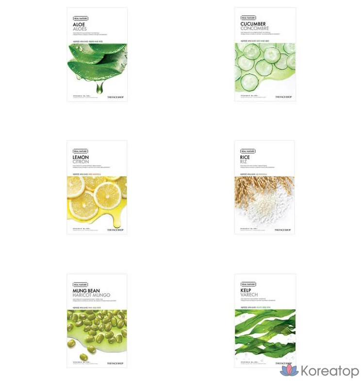 Тканевая маска для лица The Face Shop Grinded Lemon Mask Sheet, 25 шт., фото 4