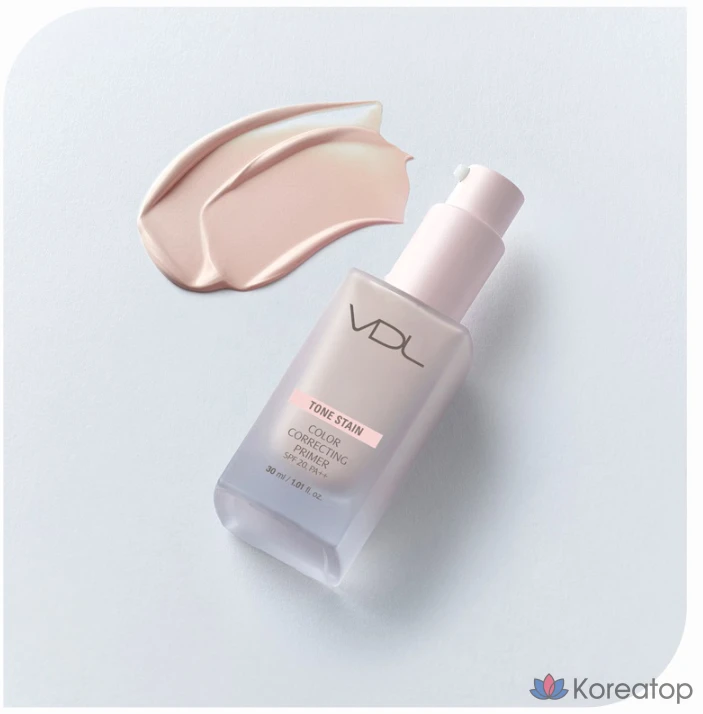 Праймер VDL Tone Stain Color Correcting Primer, оттенок Rose Quartz, 30 мл, 1 шт.