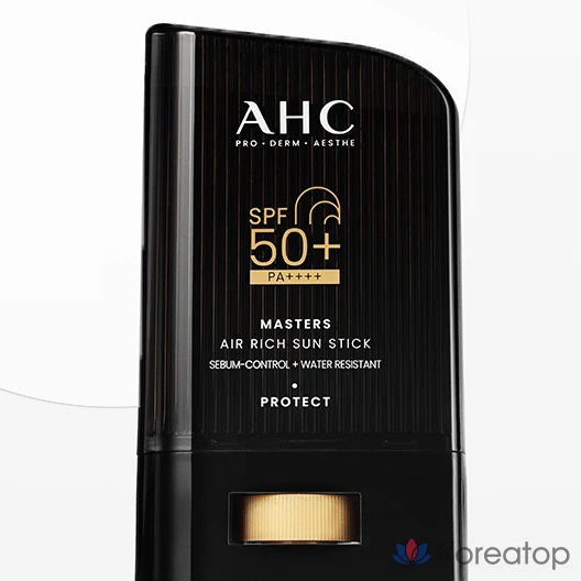 Солнцезащитный стик AHC Masters Air Rich Sun Stick SPF50+ PA++++, 14 г, 1 шт., фото 3