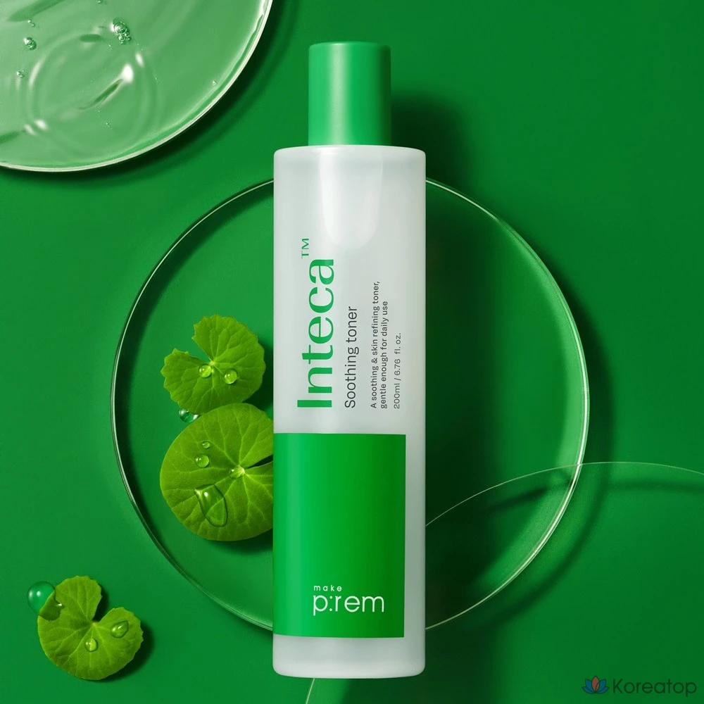 Успокаивающий тоник MAKE P:REM Inteca, 200 мл, 1 шт.