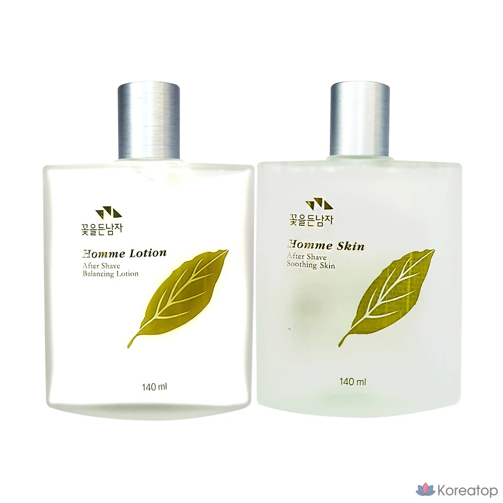 Набор косметики для ухода за кожей для мужчин Somang with Flowers, 140 мл, 1 шт., 150 мл.