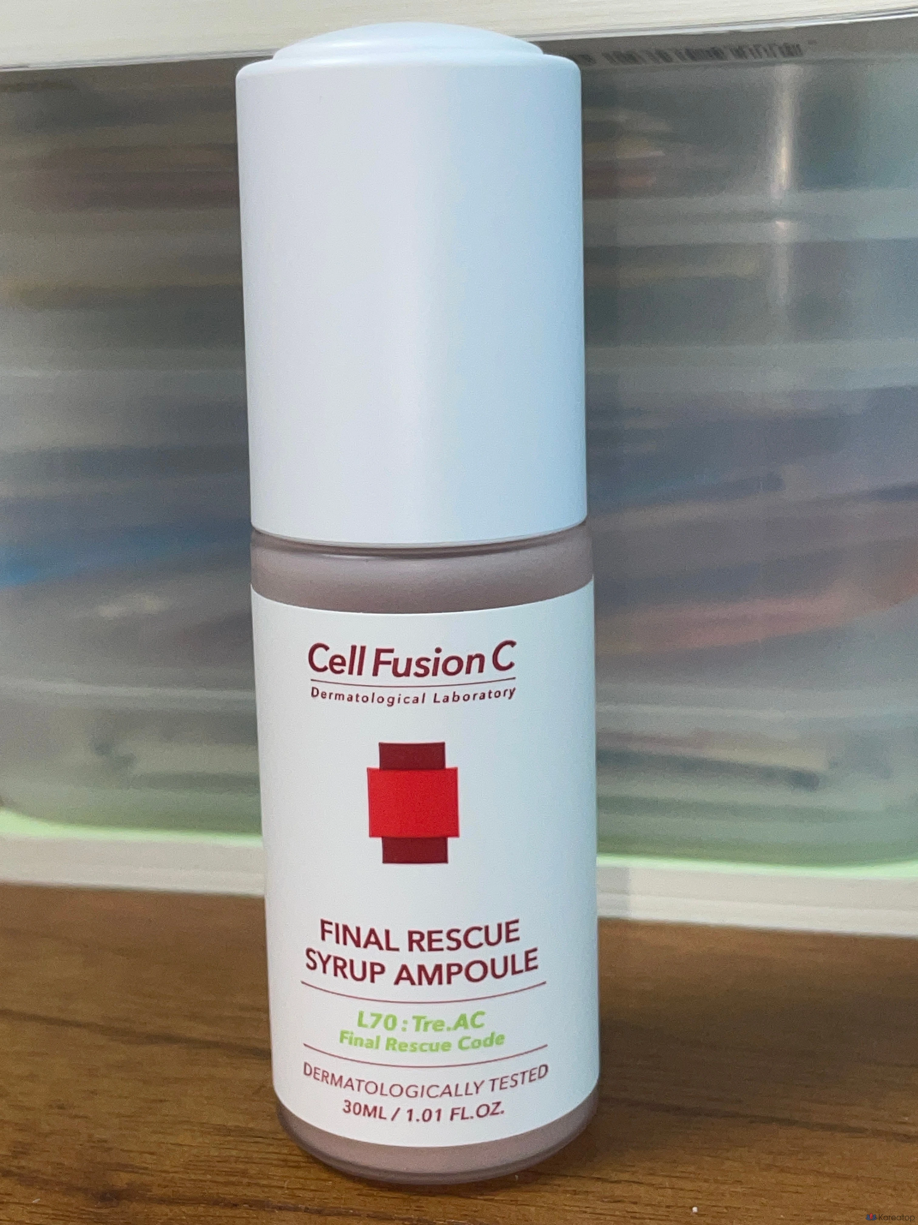 Сироп-ампула Triac Final Rescue для питания поврежденных волос, увлажнения и повышения эластичности, 30 мл, 1 флакон