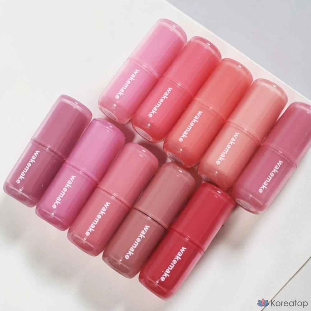 [Натуральный цвет бодрости] Тинт Wake-up Water Pool Glow Tint, 4,6 г, насыщенный цвет, прозрачная вода Vivacity Watermaxmim Light, натуральный состав, не содержащий липкой воды, 1 штука, 13 шт.