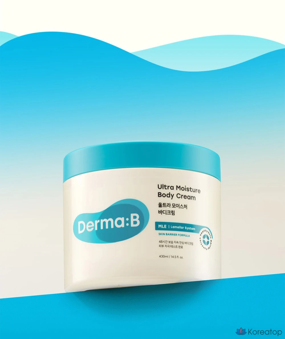 Крем для тела DERMA:B Ultra Moisture Body Cream, 430 мл, 1 шт.