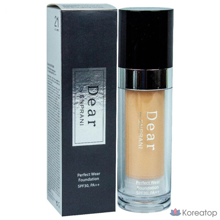 Фундация Enprani Dear By Enprani Perfectwear Foundation, оттенок 21, 1 шт.