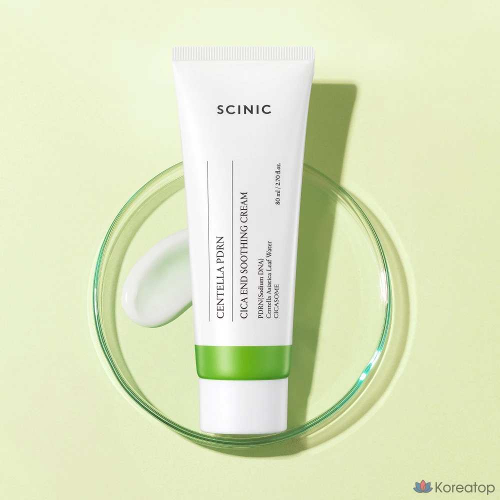 Успокаивающий крем для кончиков волос Scinic Peptide PDRN Cica, 80 мл, 1 шт.