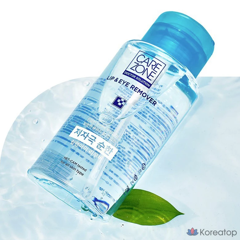 Средство для снятия макияжа с губ и глаз Carezone с низким уровнем раздражения, 300 мл, 1 шт., фото 3