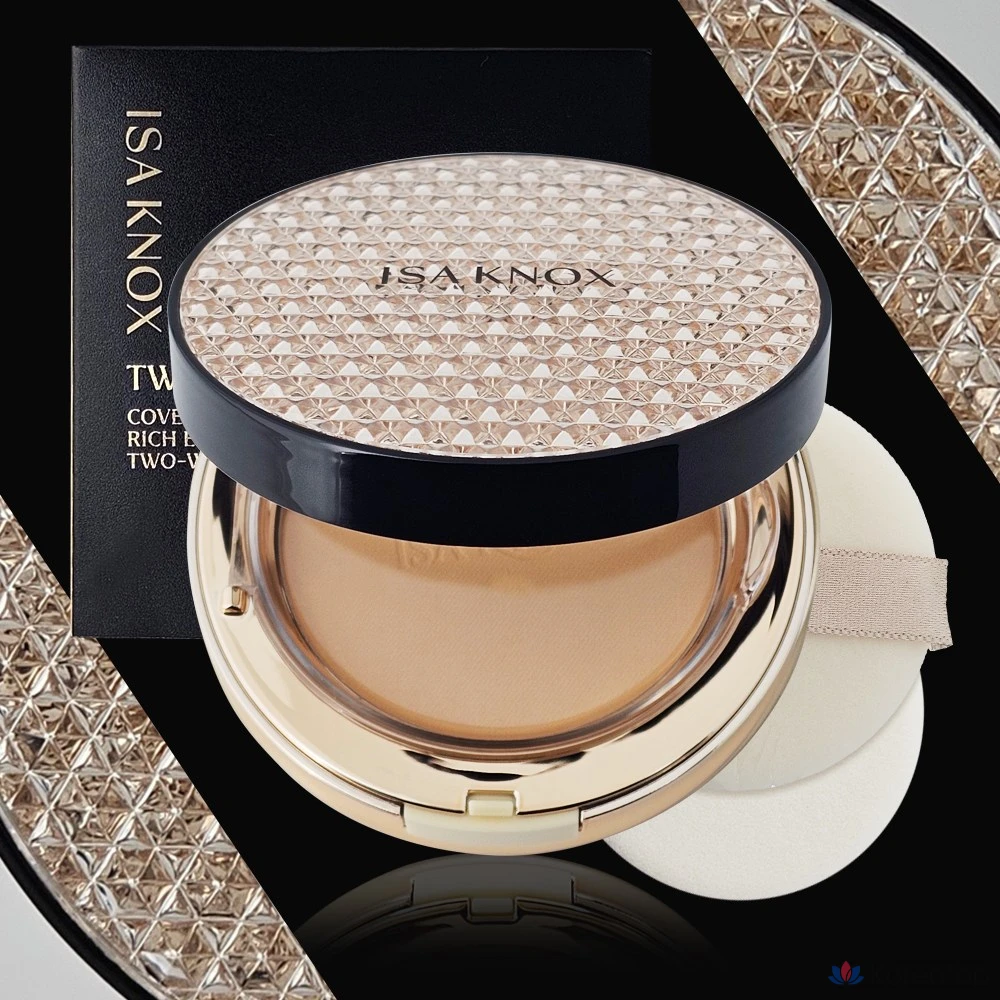 Izanox Cover Supreme Rich Essence Two-Way Pact No. 23 Twin Cake, No. 23 Natural Beige, 1 шт.