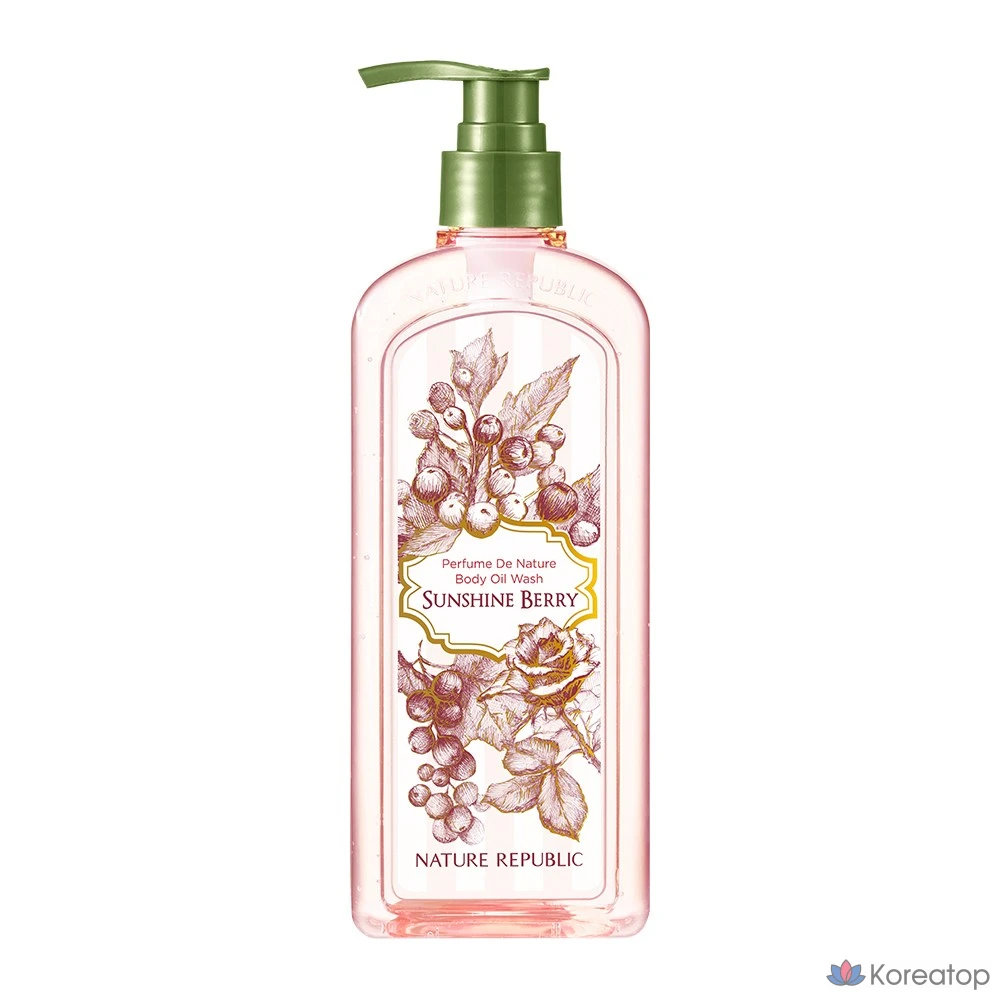 Гель для душа Nature Republic Perfume de Nature Sunshine Berry, 1 шт., 345 мл