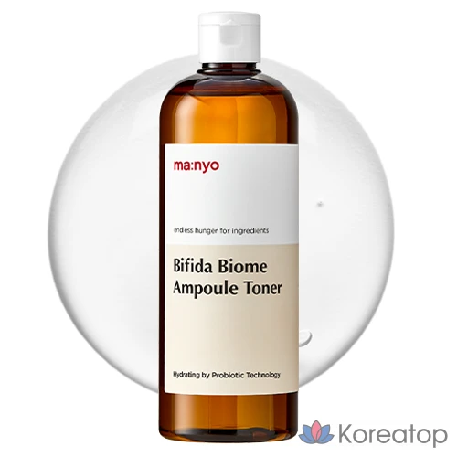 Тонер Manyo Bifida Biome Ampoule Toner, 400 мл, 1 шт.